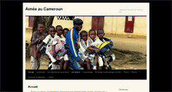 Desktop Screenshot of aimee-au-cameroun.org