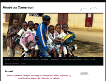 Tablet Screenshot of aimee-au-cameroun.org